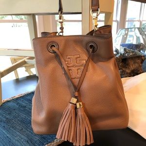 Tory Burch Hobo Leather Handbag